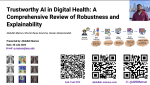 Trustworthy AI in Digital Health: A Comprehensive Review of Robustness and Explainability